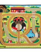 MELISSA&DOUG Covoras de joaca si accesorii Calatorie cu trenuletul