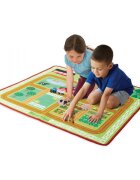 MELISSA&DOUG Covoras de joaca si figurine Hambarul de la ferma