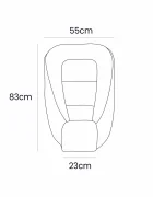 MeowBaby® Babynest pentru bebelusi MeowBaby bearly white