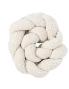 MeowBaby® Bumper impletit pentru patut MeowBaby Bearly Cream 200 cm