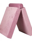 MeowBaby® Canapea playset modular Premium Velvet spuma roz