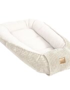 MeowBaby® Cuib pentru bebelusi MeowBaby aesthetic color ecru