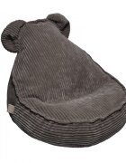 MeowBaby® Fotoliu puf pentru copii MeowBaby aesthetic Sako Teddy brown