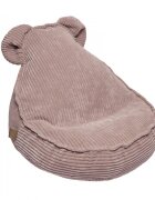 MeowBaby® Fotoliu puf pentru copii MeowBaby aesthetic Sako Teddy powder rose