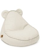 MeowBaby® Fotoliu tip puf MeowBaby Outzy Teddy Sako Oat blush Beige