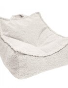 MeowBaby® Fotoliu tip puf pentru copii MeowBaby bearly Sako bag crem