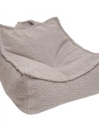 MeowBaby® Fotoliu tip puf pentru copii MeowBaby bearly Sako bag gri deschis