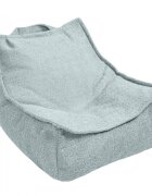 MeowBaby® Fotoliu tip puf pentru copii MeowBaby boucle fresh mint