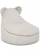 MeowBaby® Fotoliu tip puf pentru copii MeowBaby slimcord teddy sako bag gri