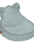 MeowBaby® Fotoliu tip puf pentru copii MeowBaby Teddy sako bag fresh mint