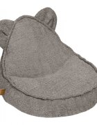 MeowBaby® Fotoliu tip puf pentru copii MeowBaby Teddy sako bag maro deschis
