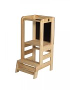 MeowBaby® Inaltator multifunctional ajutor de bucatarie cu tabla de scris MeowBaby lemn natural