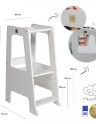 MeowBaby® Inaltator multifunctional ajutor de bucatarie MeowBaby Premium Alb