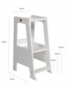 MeowBaby® Inaltator multifunctional ajutor de bucatarie MeowBaby Premium Alb