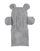 MeowBaby® Leagan pentru copii si bebelusi MeowBaby catifea reiata perna ursulet Aesthetic power pink