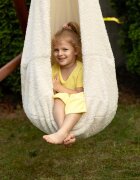 MeowBaby® Leagan tip cocon pentru copii MeowBaby bearly ecru