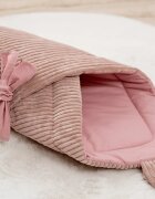 MeowBaby® Paturica de infasat pentru bebelusi MeowBaby aesthetic powder pink