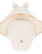 MeowBaby® Paturica pentru bebelusi bear ears cream