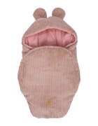 MeowBaby® Paturica pentru bebelusi MeowBaby Baby Wrap Bear Ears Aesthetic Powder Pink