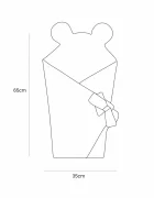 MeowBaby® Paturica pentru nou-nascuti MeowBaby boucle