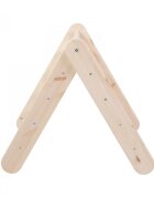 MeowBaby® Scara din lemn pentru copii Triunghi de catarare tip Pikler Montessori Natural