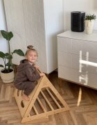 MeowBaby® Triunghi Pikler MeowBaby Scara catarare Montessori naturala