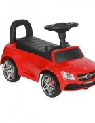 MERCEDES-BENZ Masinuta copii fara pedale Mercedes Coupe Red cu muzica si sunete spatiu pentru depozitarea jucariilor spatar inalt protectie impotriva rasturnarii inaltime de la sol la sezut 24 cm