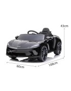 MERCEDES-BENZ Masinuta electrica copii Mclaren MGT 12V 70W cu roti EVA display audio cu mufa Mp3 si Usb deschidere usi Lambo scaun din piele telecomanda cu selectare 3 viteze