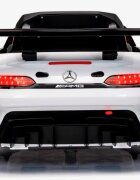 MERCEDES-BENZ Masinuta electrica cu telecomanda pentru copii Mercedes GT3 Evo Alb 114x69x45 cm varsta 1-5 ani roti Eva scaun din piele Eco putere 90W