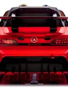 MERCEDES-BENZ Masinuta electrica cu telecomanda pentru copii Mercedes GT3 Evo Rosu 114x69x45 cm varsta 1-5 ani roti Eva scaun din piele Eco putere 90W