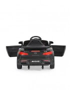 MERCEDES-BENZ Masinuta electrica pentru copii cu Licenta Mercedes AMG GTR Blacktelecomandaroti EVA3 nivele vitezaacumulator 12V4Ahusi cu deschiderelumini LEDmufa MP3