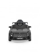 MERCEDES-BENZ Masinuta electrica pentru copii cu Licenta Mercedes AMG GTR Blacktelecomandaroti EVA3 nivele vitezaacumulator 12V4Ahusi cu deschiderelumini LEDmufa MP3