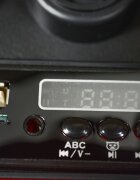 MERCEDES-BENZ Masinuta electrica pentru copii cu Licenta Mercedes AMG GTR Redtelecomandaroti EVA3 nivele vitezaacumulator 12V4Ahusi cu deschiderelumini LEDmufa MP3