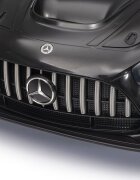 MERCEDES-BENZ Masinuta electrica pentru copii cu licenta Mercedes Benz AMG Black cu echipare premiumtelecomanda cu 3 vitezeroti evascaun din piele2motoare x 35wusi cu deschiderebluetoothindicator baterieeleronsistem troller