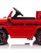 MERCEDES-BENZ Masinuta electrica pentru copii cu licenta Mercedes Benz AMG G63 Red cu telecomanda 2.4G 2 motoarex35w deschidere usilumini LEDsuspensii volan cu functii pornire la buton