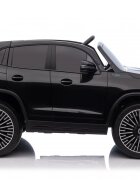 MERCEDES-BENZ Masinuta electrica pentru copii cu licenta Mercedes Benz EQA 4x4 BlackEchipare PremiumTelecomanda 24GRoti EVAScaun din piele4 motoareFaruri si stopuri cu LEDDeschidere usiSuspensiiBluetooth