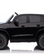 MERCEDES-BENZ Masinuta electrica pentru copii cu licenta Mercedes Benz EQA Blackechipare premiumtelecomanda 24Groti EVAscaun din piele2 motoarefaruri si stopuri cu LEDdeschidere usisuspensii