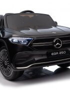 MERCEDES-BENZ Masinuta electrica pentru copii cu licenta Mercedes Benz EQA Blacktelecomanda 2.4G motoare 2x35w faruri si stopuri cu LEDdeschidere usislow startsistem troller