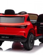MERCEDES-BENZ Masinuta electrica pentru copii cu licenta Mercedes Benz EQA Redtelecomanda 2.4G motoare 2x35w faruri si stopuri cu LEDdeschidere usislow startsistem troller