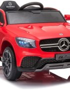 MERCEDES-BENZ Masinuta electrica pentru copii GLC Coupe Red 70w cu telecomanda 2.4Groti evascaun pielecentura de sigurantausi cu deschideresistem troller3 vitezelumini ledmuzicamufa mp3usbindicator baterie