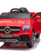 MERCEDES-BENZ Masinuta electrica pentru copii GLC Coupe Red 70w cu telecomanda 2.4Groti evascaun pielecentura de sigurantausi cu deschideresistem troller3 vitezelumini ledmuzicamufa mp3usbindicator baterie