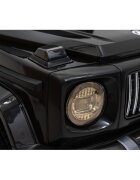 MERCEDES-BENZ Masinuta electrica pentru copii Mercedes AMG G63 Negru 50W cu telecomanda pornire lenta sunete si lumni suspensii si scaun din piele