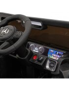 MERCEDES-BENZ Masinuta electrica pentru copii Mercedes AMG G63 Negru 50W cu telecomanda pornire lenta sunete si lumni suspensii si scaun din piele