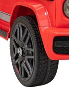 MERCEDES-BENZ Masinuta electrica pentru copii Mercedes AMG G63 Rosu 50W cu telecomanda pornire lenta sunete si lumni suspensii si scaun din piele