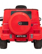 MERCEDES-BENZ Masinuta electrica pentru copii Mercedes AMG G63 Rosu 50W cu telecomanda pornire lenta sunete si lumni suspensii si scaun din piele