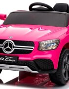 MERCEDES-BENZ Masinuta electrica pentru copii Mercedes AMG GLC Coupe Roz cu telecomanda 4x4 roti EVA varsta 1-4.5 ani 105x67x46 cm putere 180W