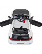 MERCEDES-BENZ Masinuta electrica pentru copii Mercedes Benz AMG EQA alb 70W cu telecomanda sunete suspensii lumini scaun piele si roti din spuma Eva