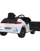 MERCEDES-BENZ Masinuta electrica pentru copii Mercedes Benz AMG EQA alb 70W cu telecomanda sunete suspensii lumini scaun piele si roti din spuma Eva