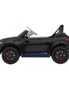 MERCEDES-BENZ Masinuta electrica pentru copii Mercedes Benz AMG EQA negru 70W cu telecomanda sunete suspensii lumini scaun piele si roti din spuma Eva