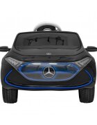 MERCEDES-BENZ Masinuta electrica pentru copii Mercedes Benz AMG EQA negru 70W cu telecomanda sunete suspensii lumini scaun piele si roti din spuma Eva